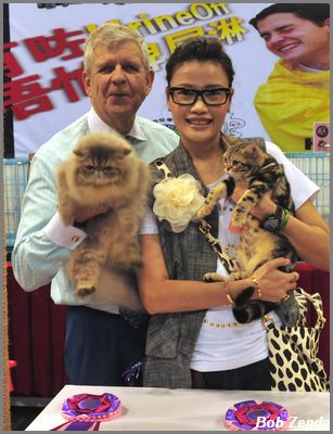 Suki with 2B & 4B Kitten